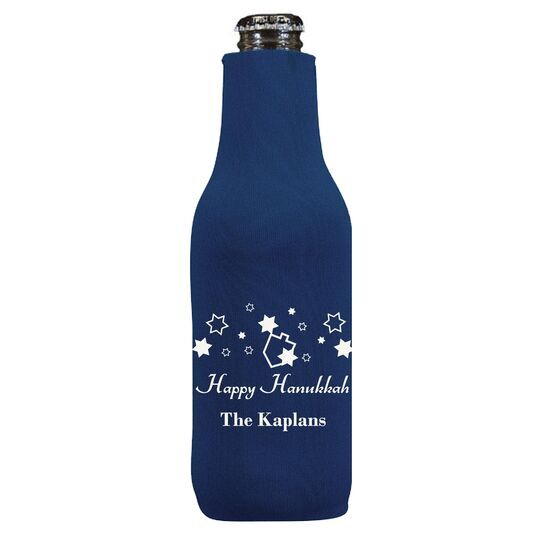 Happy Hanukkah Bottle Huggers